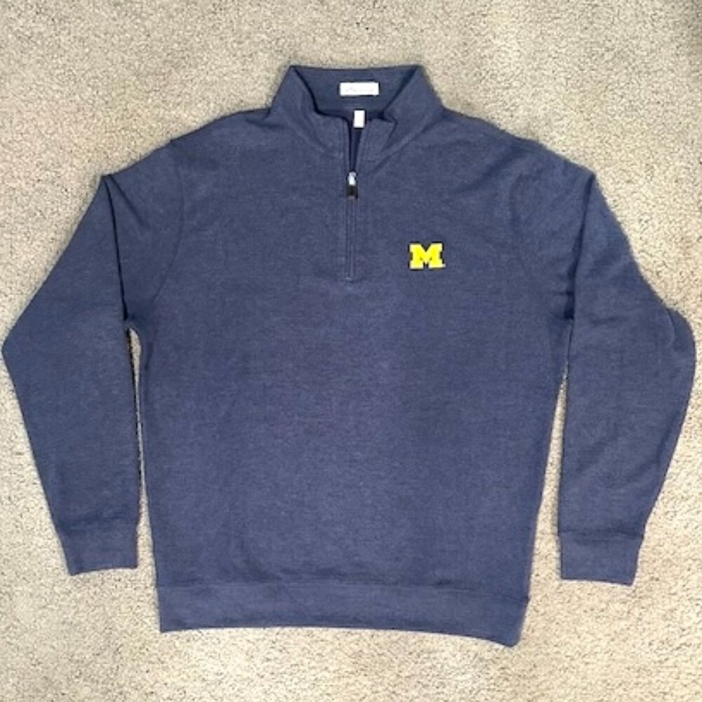 Peter Millar Michigan Wolverines Performance Quar… - image 1